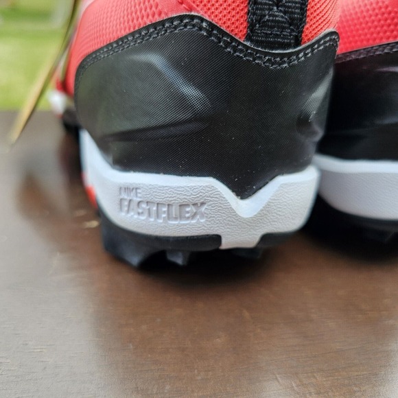 Nike Force Trout 9 Keystone Red White Baseball Cleats FB9728-600 Mens Size 11.5‎ - Picture 6 of 12